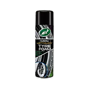 Поліроль-піна для чорніння та очищення шин Turtle Wax Wet-n-Black 500 мл