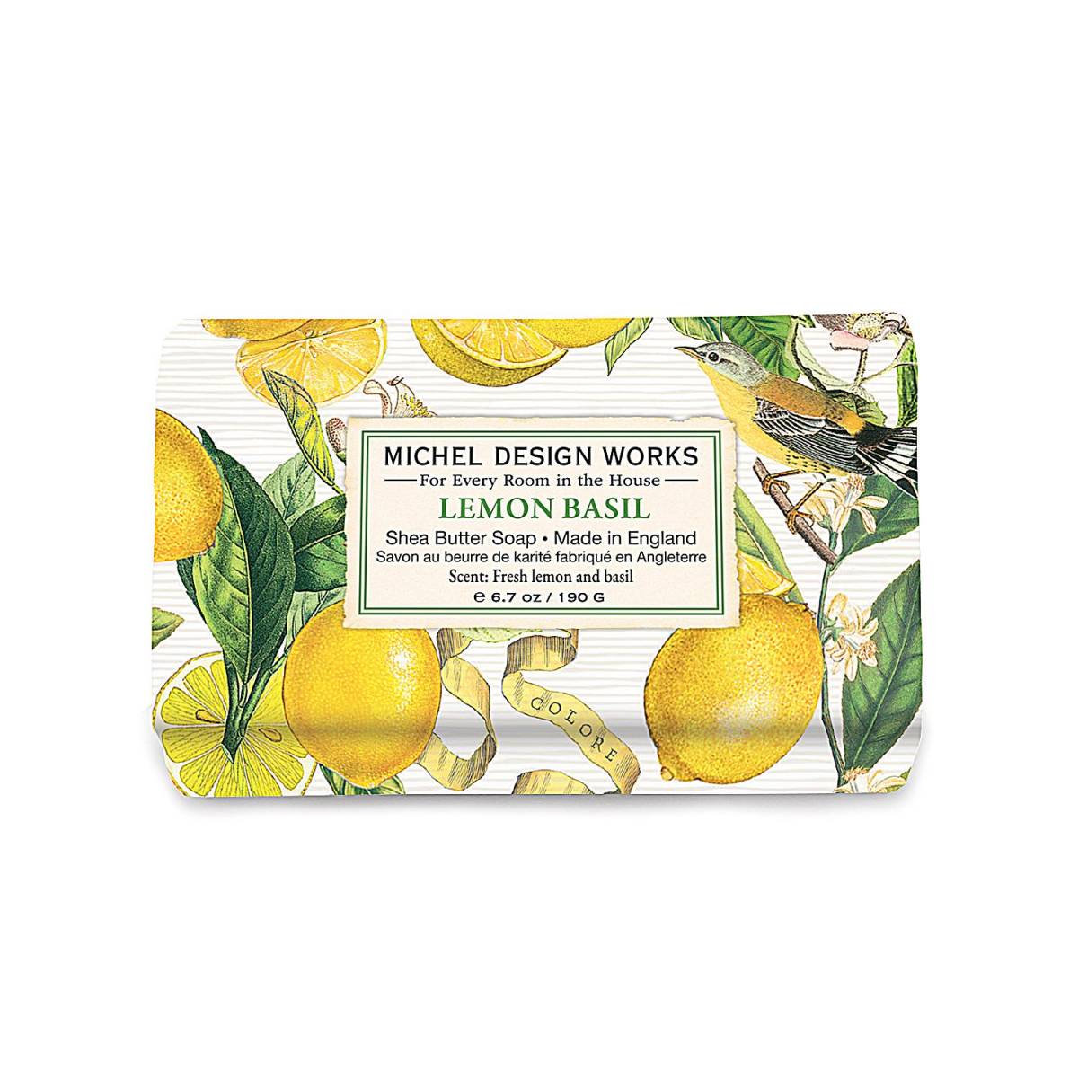 Мило Michel Design Works Лимонний базилік 190г