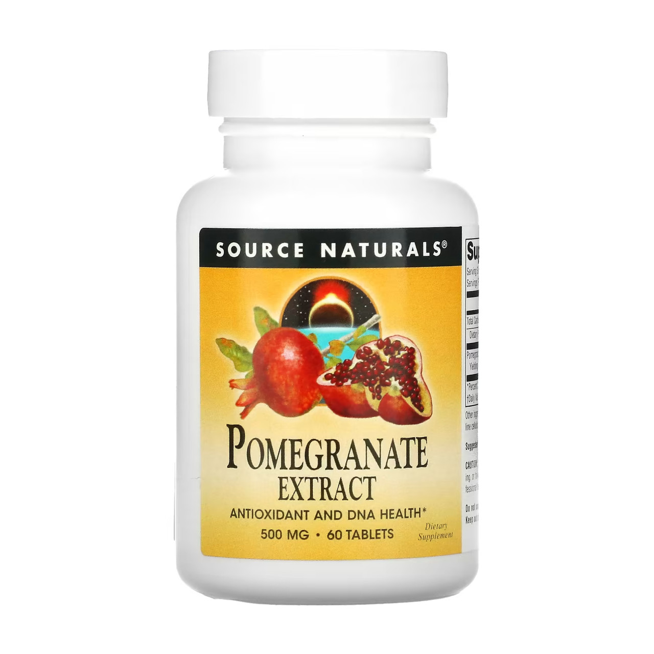 Pomegranate Extract 500mg - 60 tabs