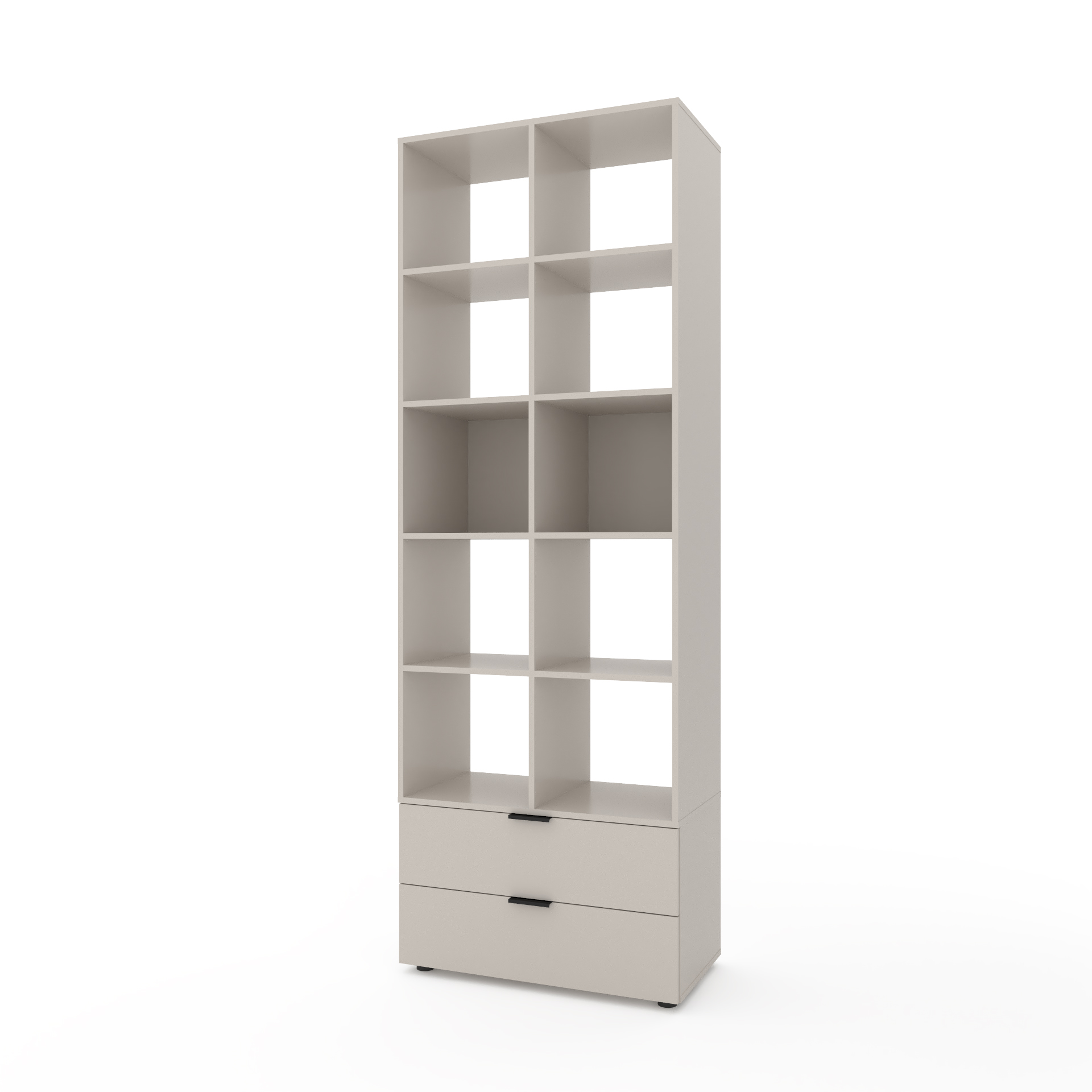 Стелаж з полицями, шафа з полицями MA033K 800/420/2300 мм., колір кашемір