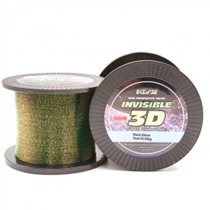 Волосінь Eclipse INVISIBLE 3D 1000m 0.35