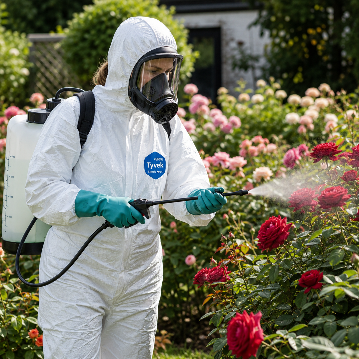 А)Комбінезон DuPont Tyvek Classic Xpert – професійний захист шкіри під час роботи з пестицидами