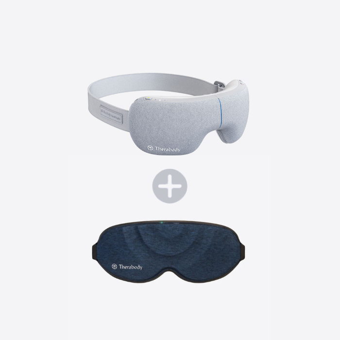 Комплект Розумні масажні окуляри для очей SmartGoggles 1 покоління + Маска для очей з вібрацією для сну SleepMask