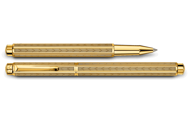 Ручка-ролер ECRIDOR™ CHEVRON Gold
