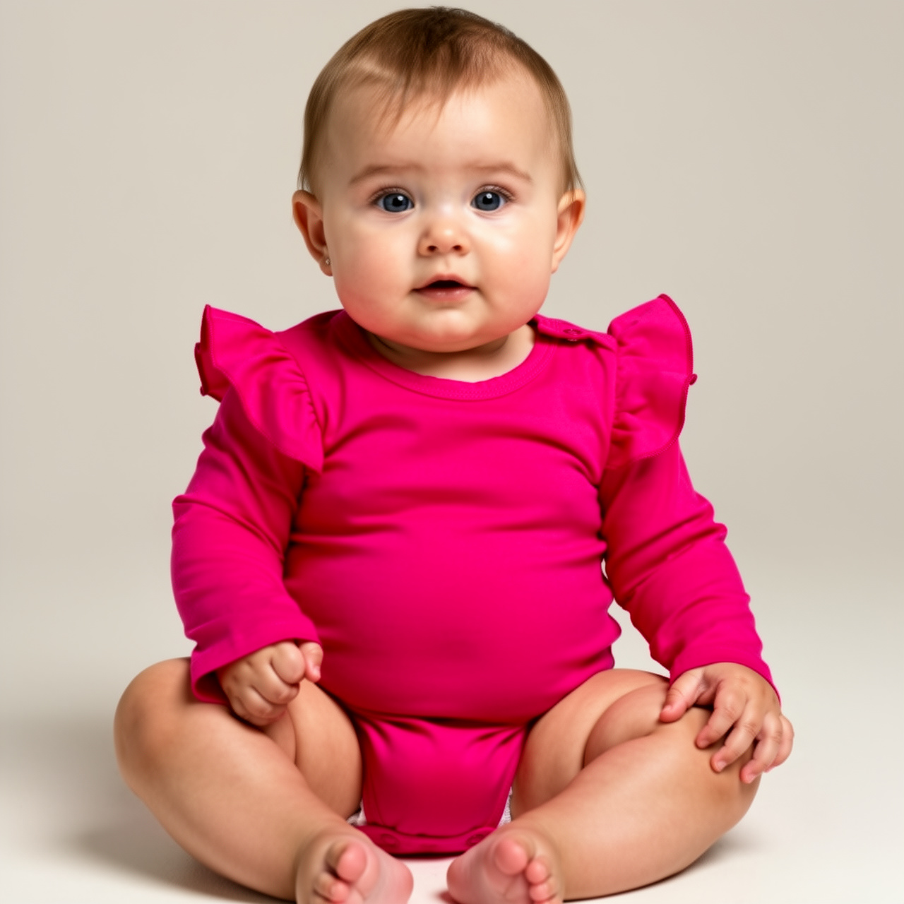 Дитяче боді з крильцями у малиновому кольорі