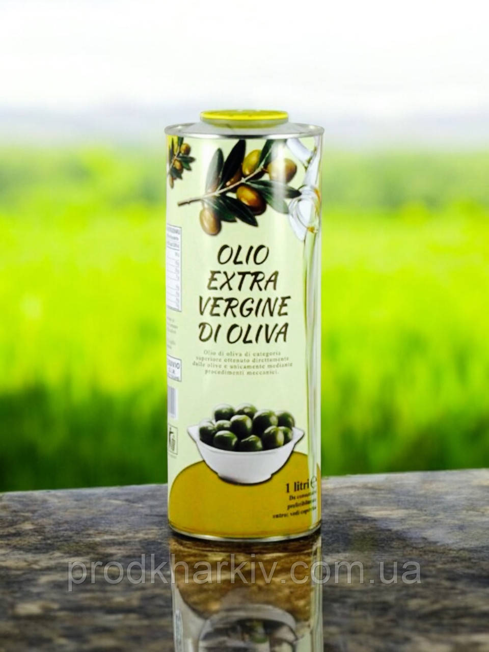 Оливкова олія Oil Extra Vergine (Тарілка) 1л жб — асорті