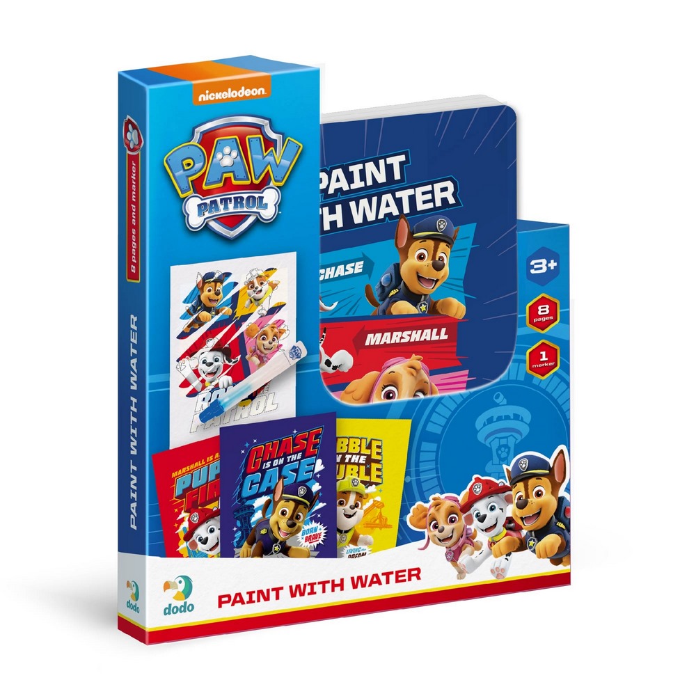 Водні розмальовки-розвивайки "Paw Patrol"