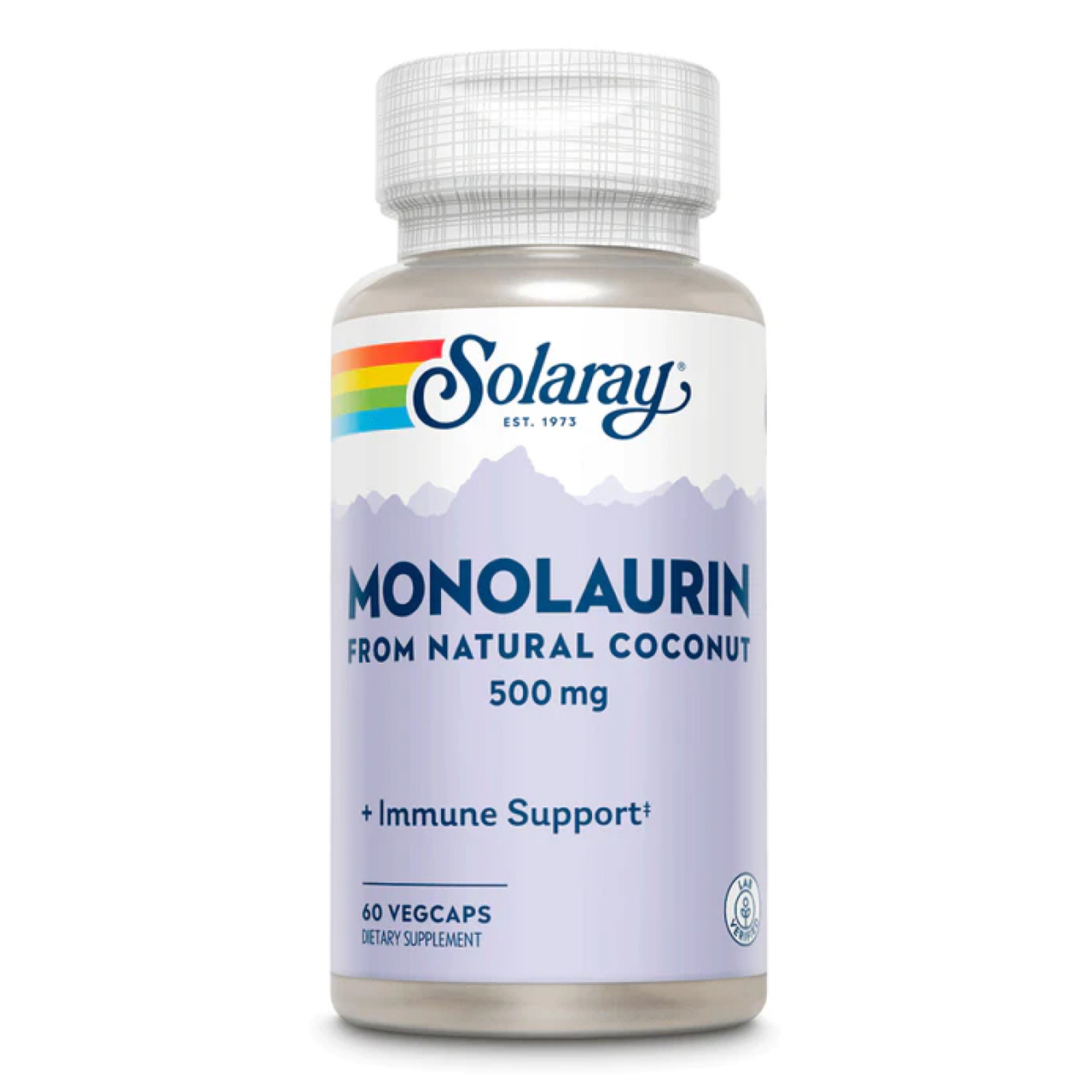 Монолаурин, Monolaurin 500mg - 60 vcaps