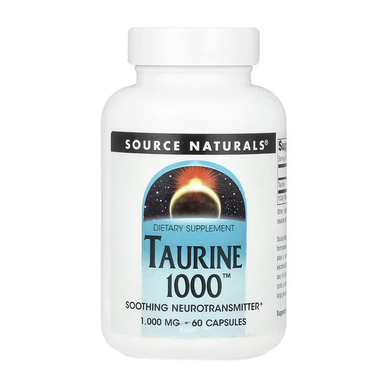 Taurine 1000™ 1000 mg - 60 caps