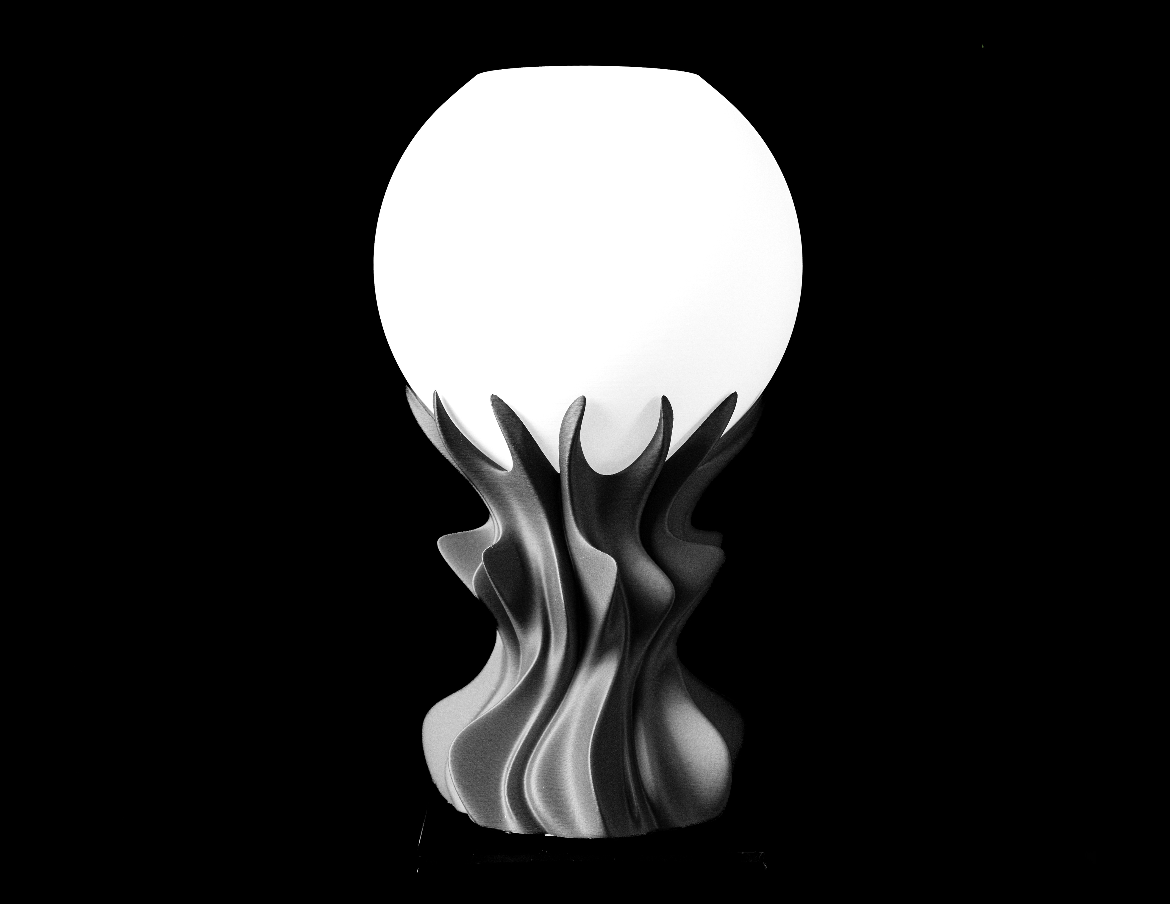 Orb Table Lamp – Modern 3D Printed Table Lamp