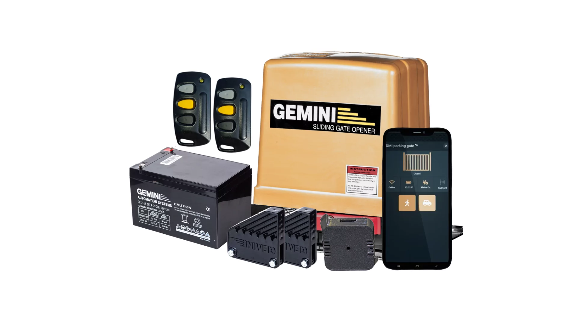 Gemini - Smart Slider - 12AH - 500