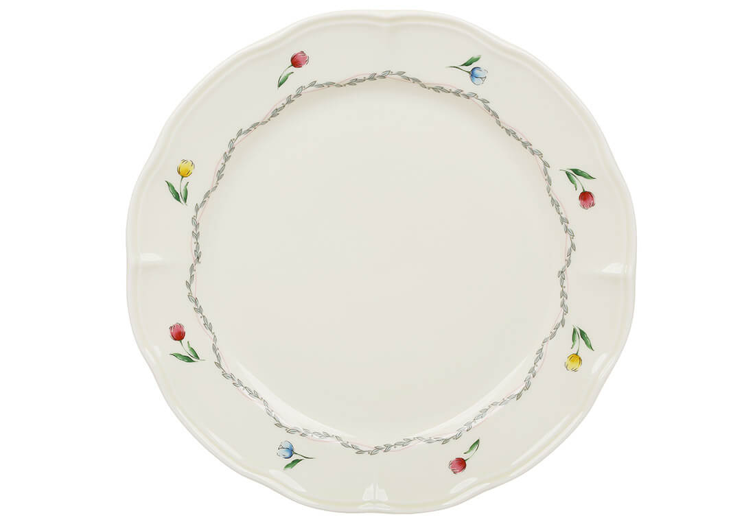 Vintage Tulip, Тарілка порцелянова