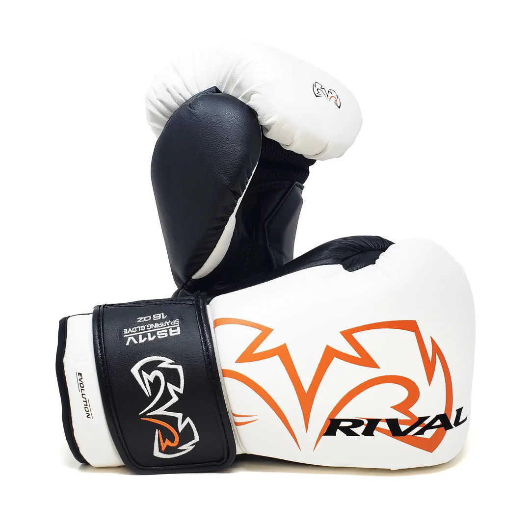 Боксерські рукавички RIVAL RS11V EVOLUTION SPARRING GLOVES White