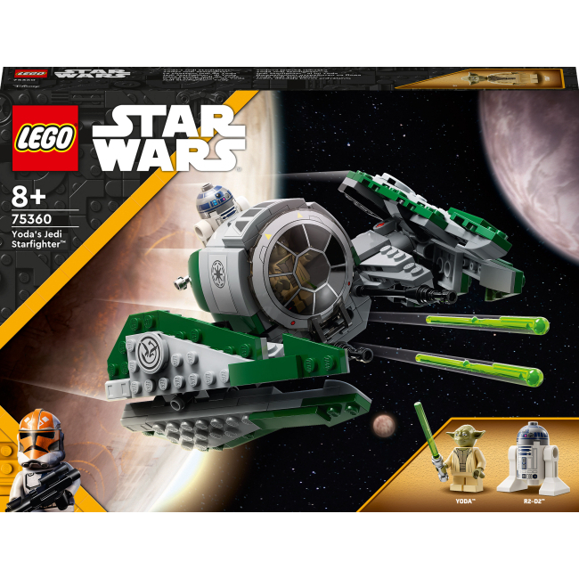 Конструктор LEGO Star Wars Джедайський винищувач Йоди (75360)