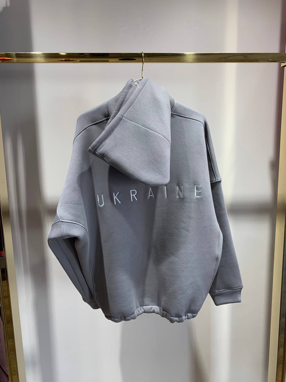 Патріотичний худі UKRAINE. Модель unisex