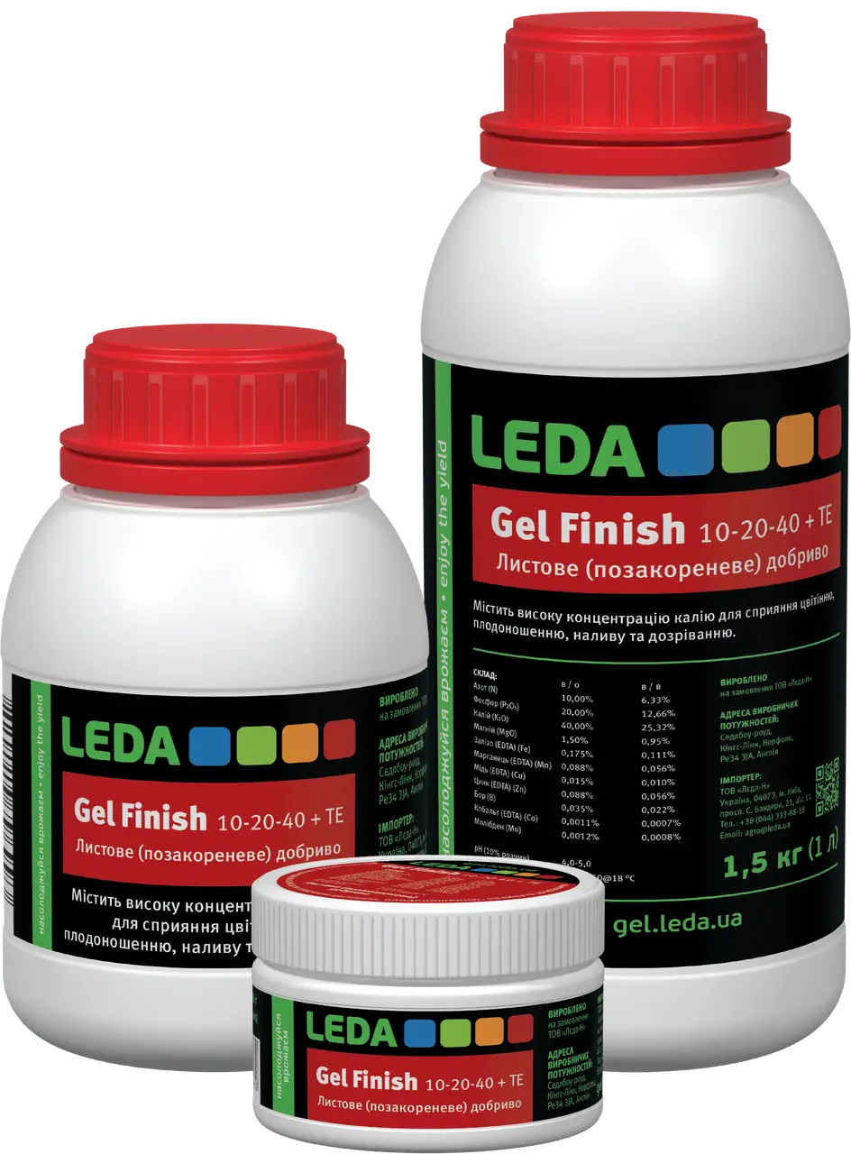 Леда гель фініш 10-20-40 +ТЕ