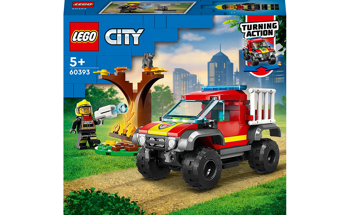 LEGO City Пожежно-рятувальний позашляховик (60393)