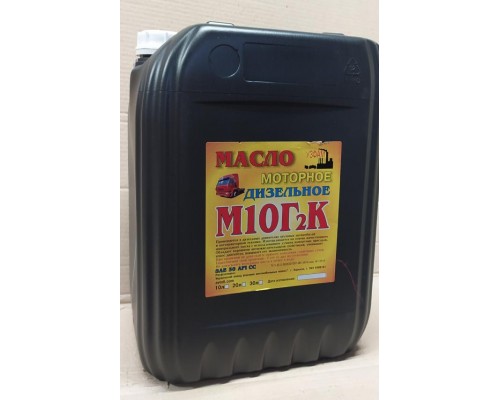 Масло моторне М10Г2К; SAE 30, API CС 19л кан