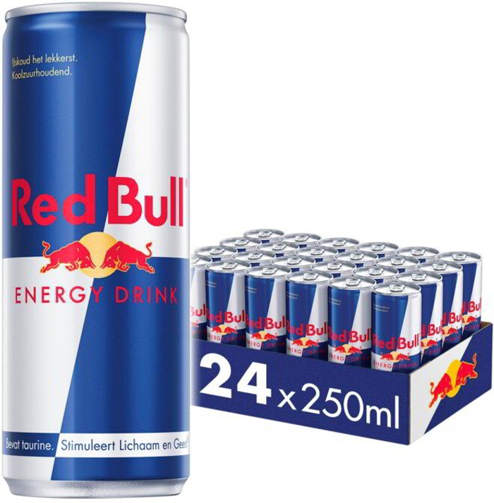 Red Bull Energiedrank | 24 Blik x 250 ml.