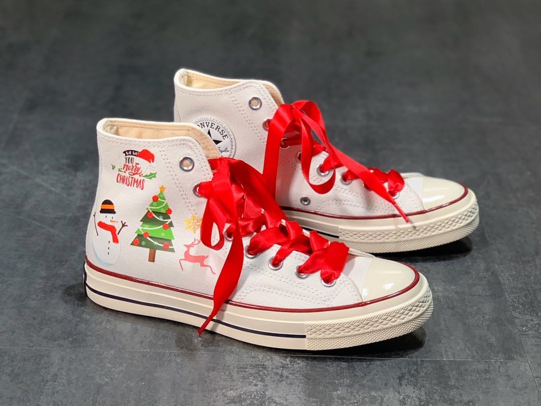 Converse Chuck Taylor 1970s Merry Christmas