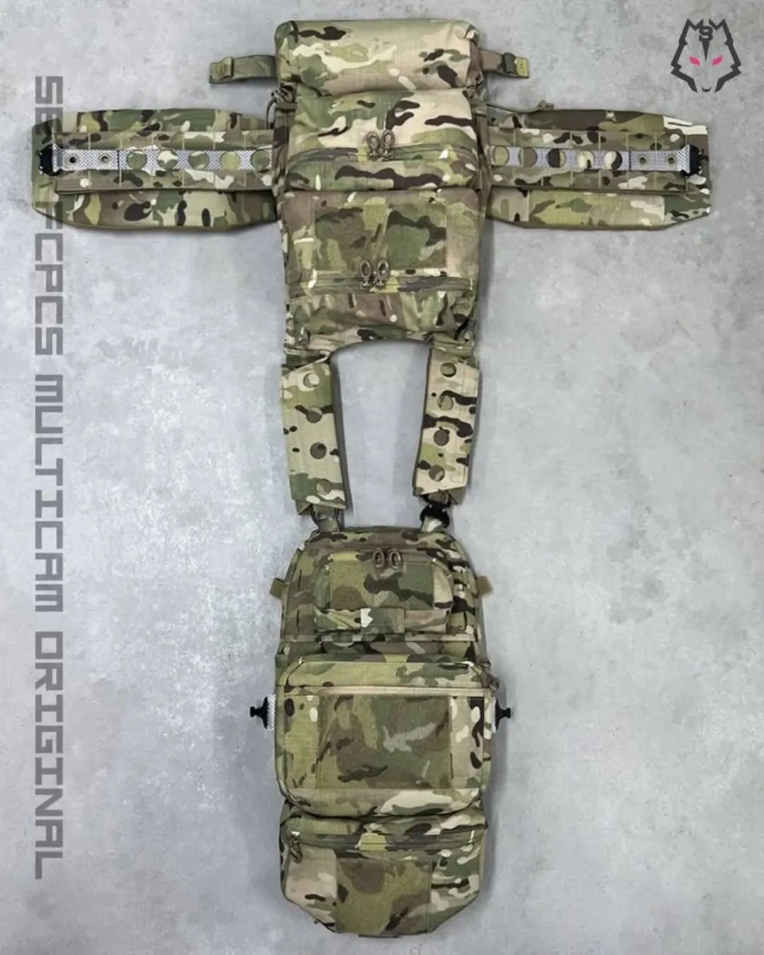 Високоякісна репліка плейт-керієру "FCPC5 MULTICAM" + комплект обвісу до нього, від українського бренду "MBM GEAR".