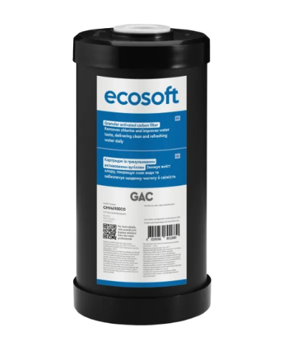 Картридж з гранульованим активованим вугіллям Ecosoft 4,5"х10" (CHV4510ECO)
