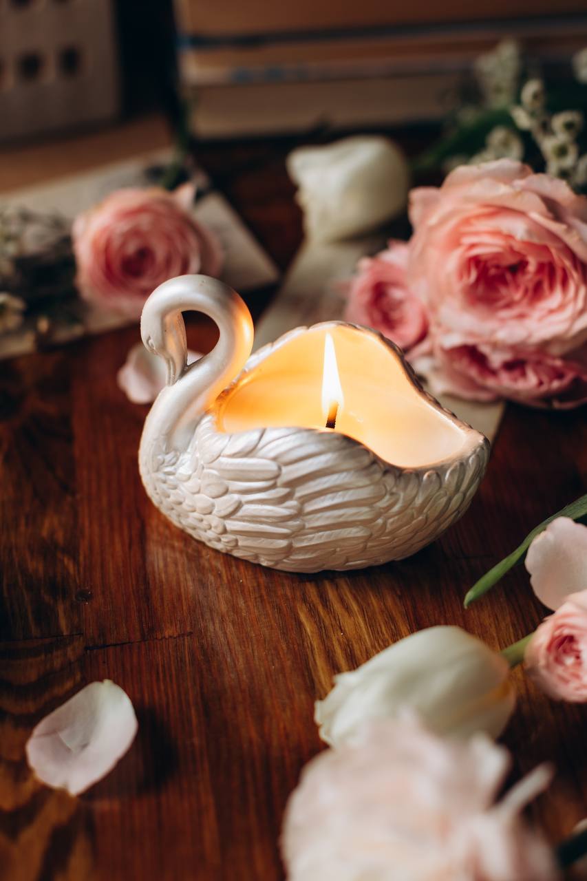 Свічка "Лебідь"