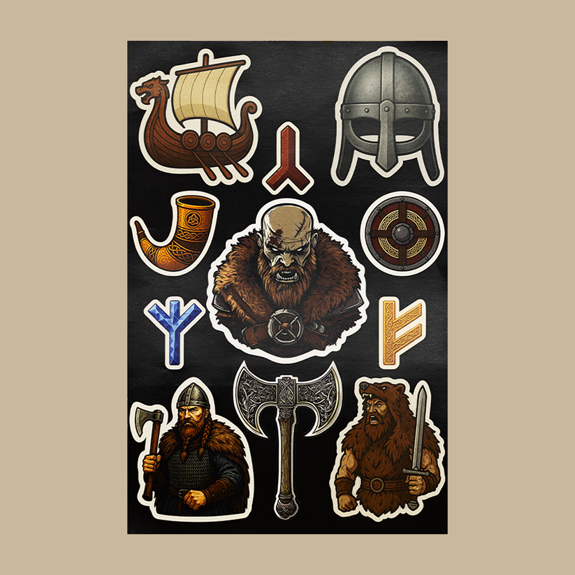 Стікери “Вікінги: спадок”