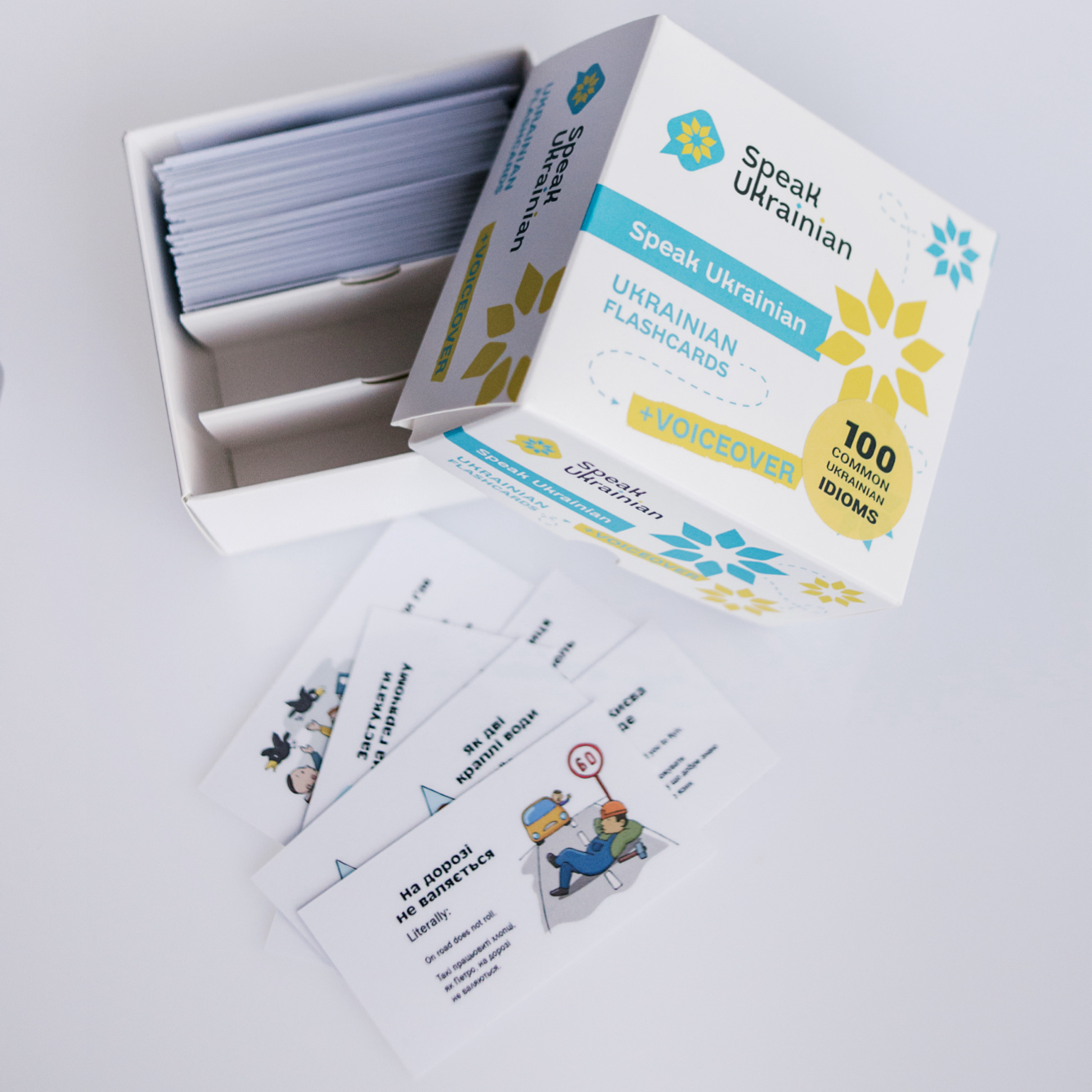 Flashcards: 100 Ukrainian idioms