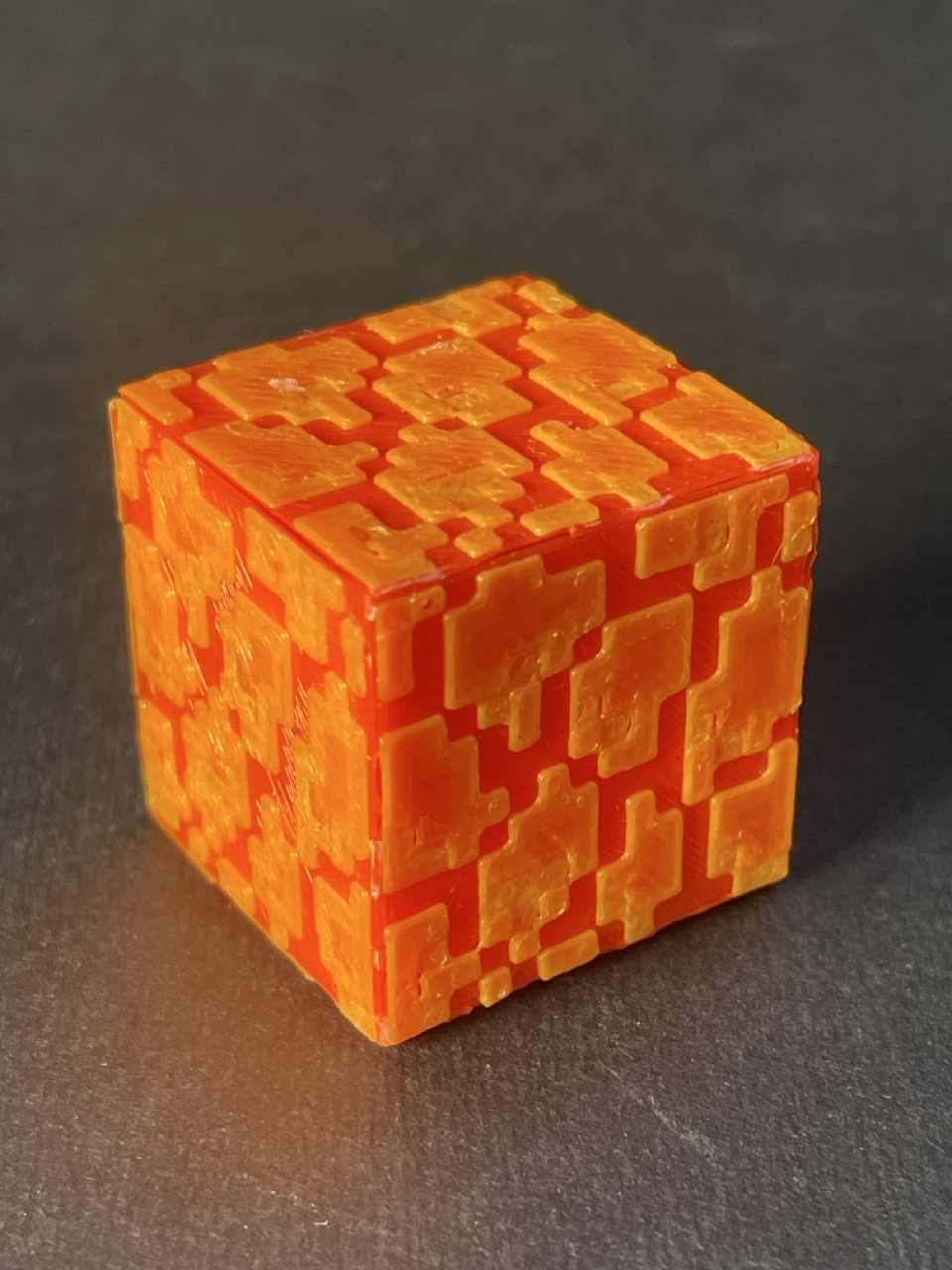 Minecraft Куб Лава магнітний