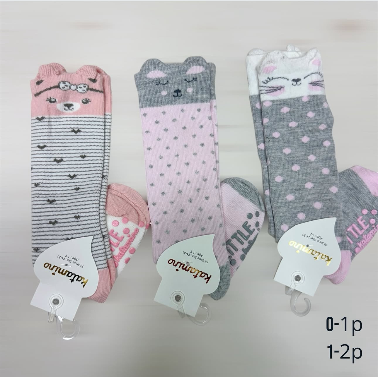 Високі носочки з тормозками