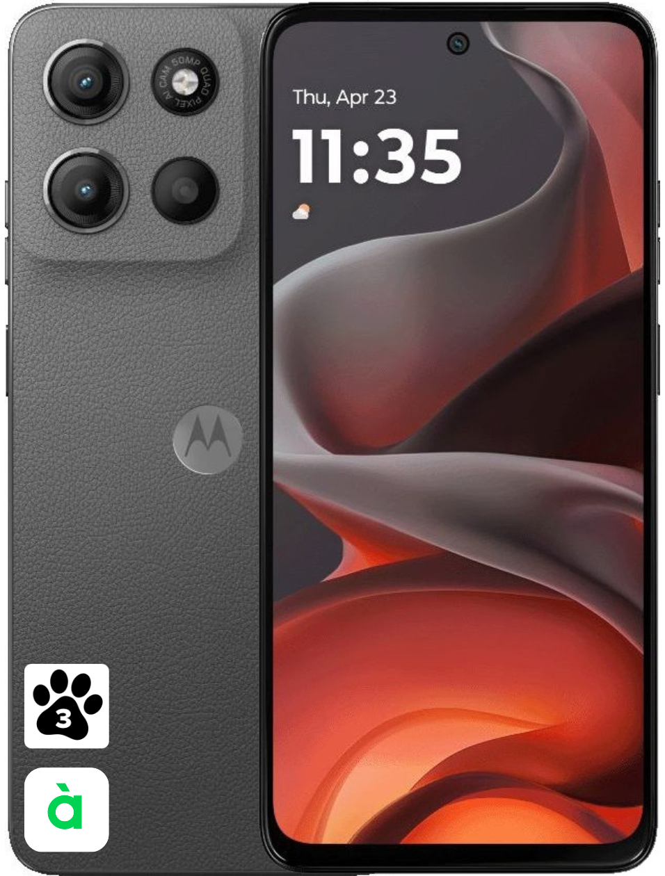 Смартфон Motorola Moto G15 NFC 8/512GB Gravity Grey (PB6E0064UA)