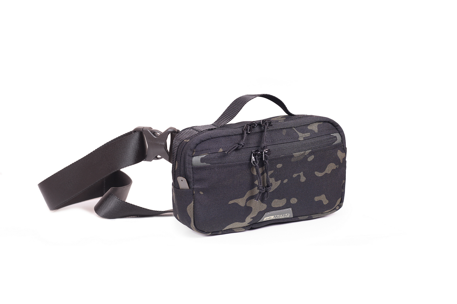 TE Сумка плечова поясна ALPHA Multicam Black Cordura