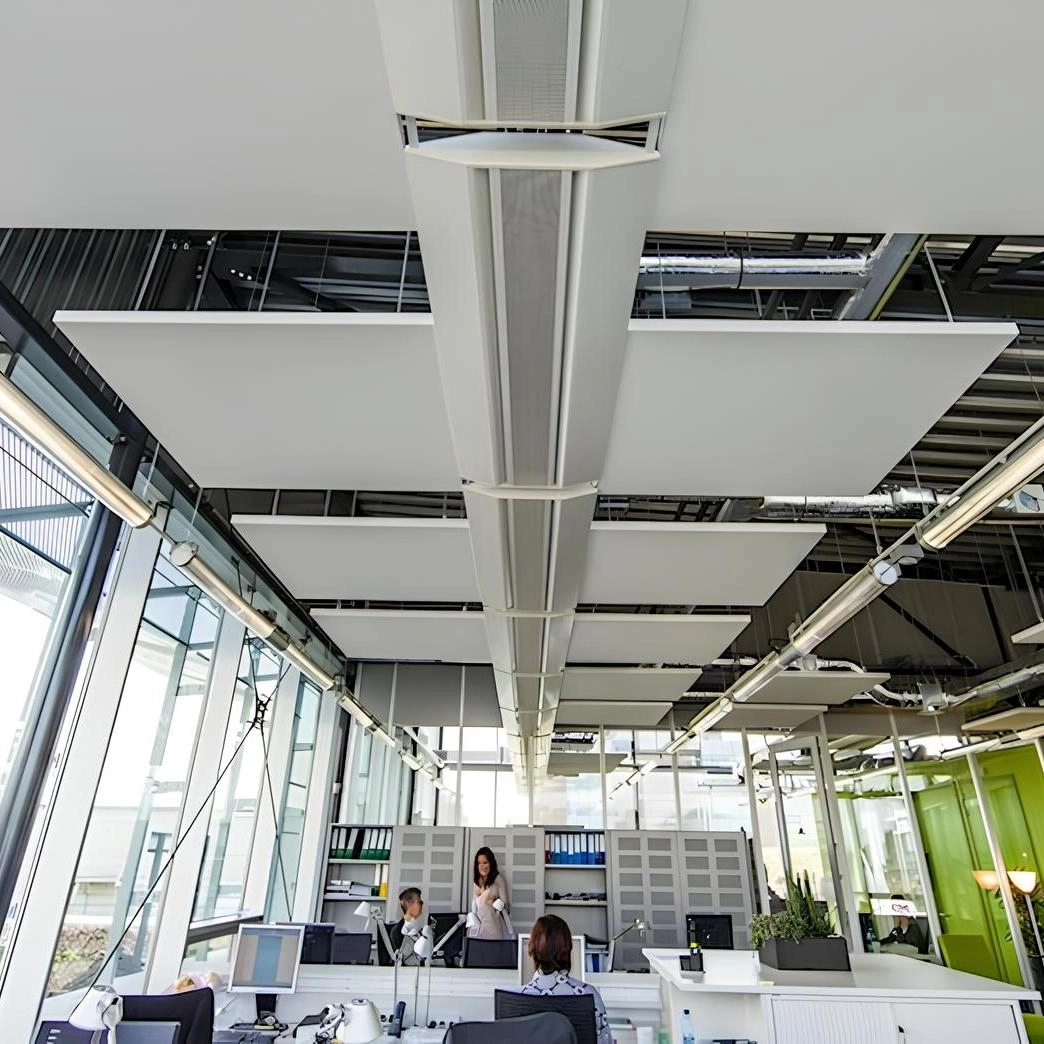 Підвісна стеля Rockfon Eclipse (антистатик, білий, Rockwool) 1160х1160х40 мм