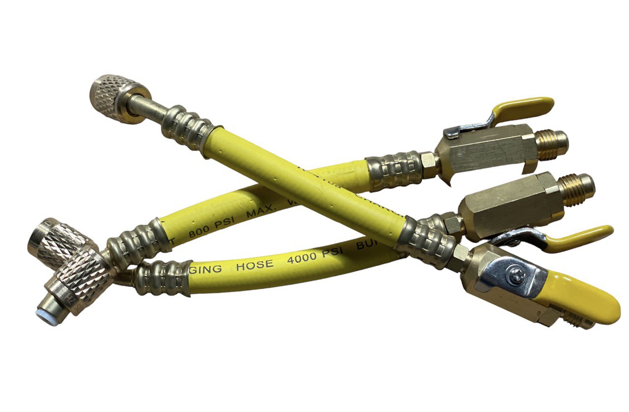 Шланг з краном 1/4" SAE - 1/4