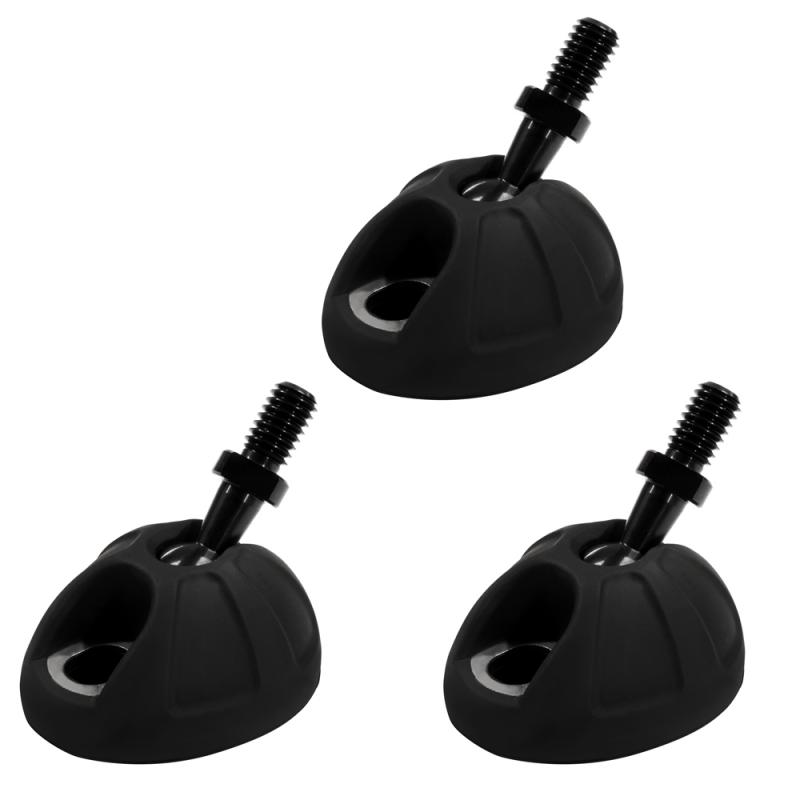 SET OF 3 FLAT FEET FOR CARBON TRIPOD