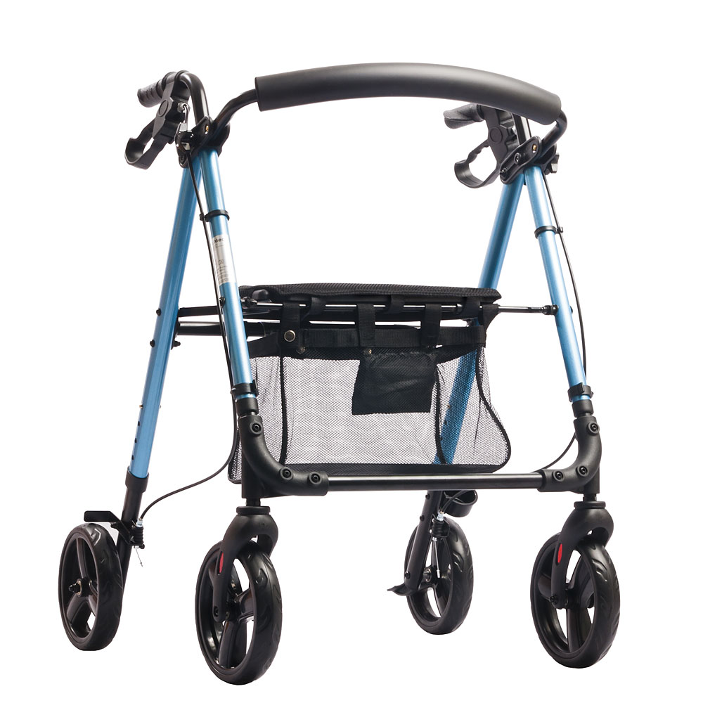 Lightweight Classic Rollator Walker - Red