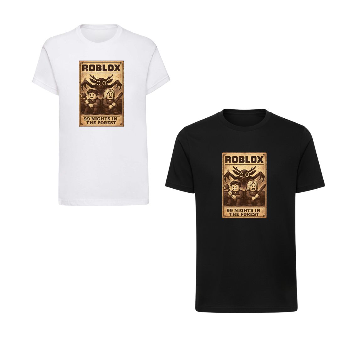 Дитяча футболка з принтом 99 Ночей у Лісі 99 Nights in The Forest