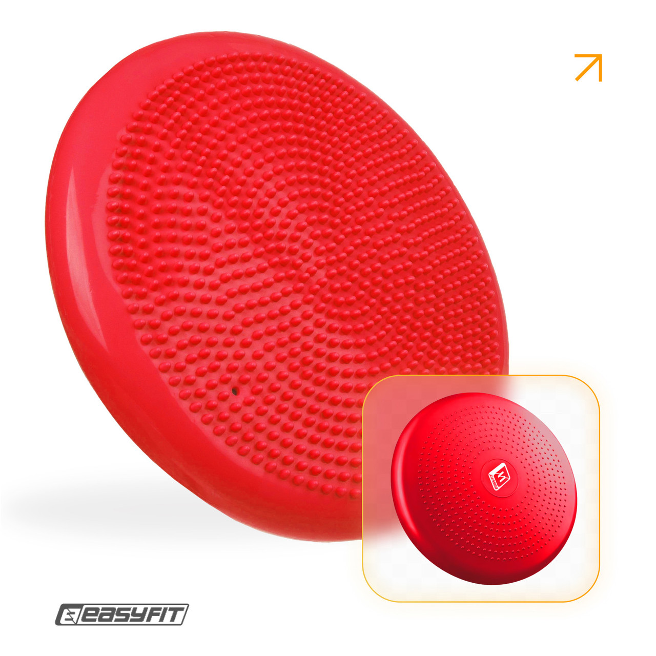 Балансувальна масажна подушка EasyFit Червоний