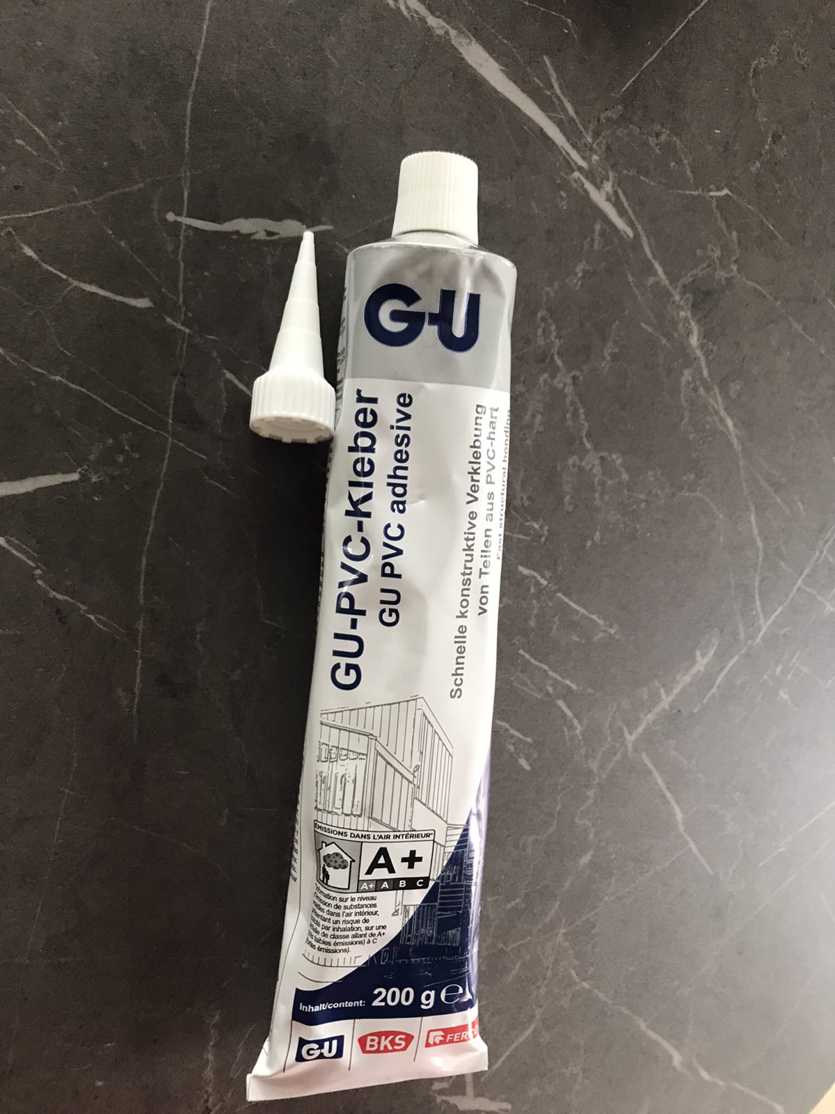 Клей для ПВХ GU-PVC-KLEBER