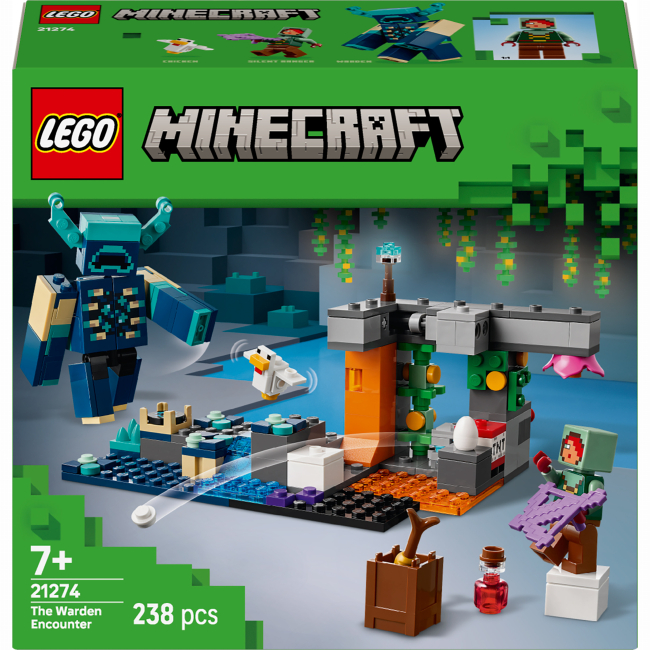 Конструктор LEGO Minecraft Зустріч із Боронителем (21274)