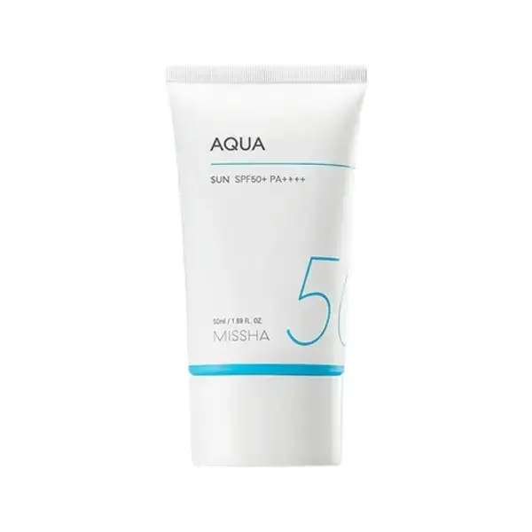 Сонцезахисний водостійкий гель MISSHA All-around Safe Block Aqua Sun Gel SPF50+ PA +++, 50 ml