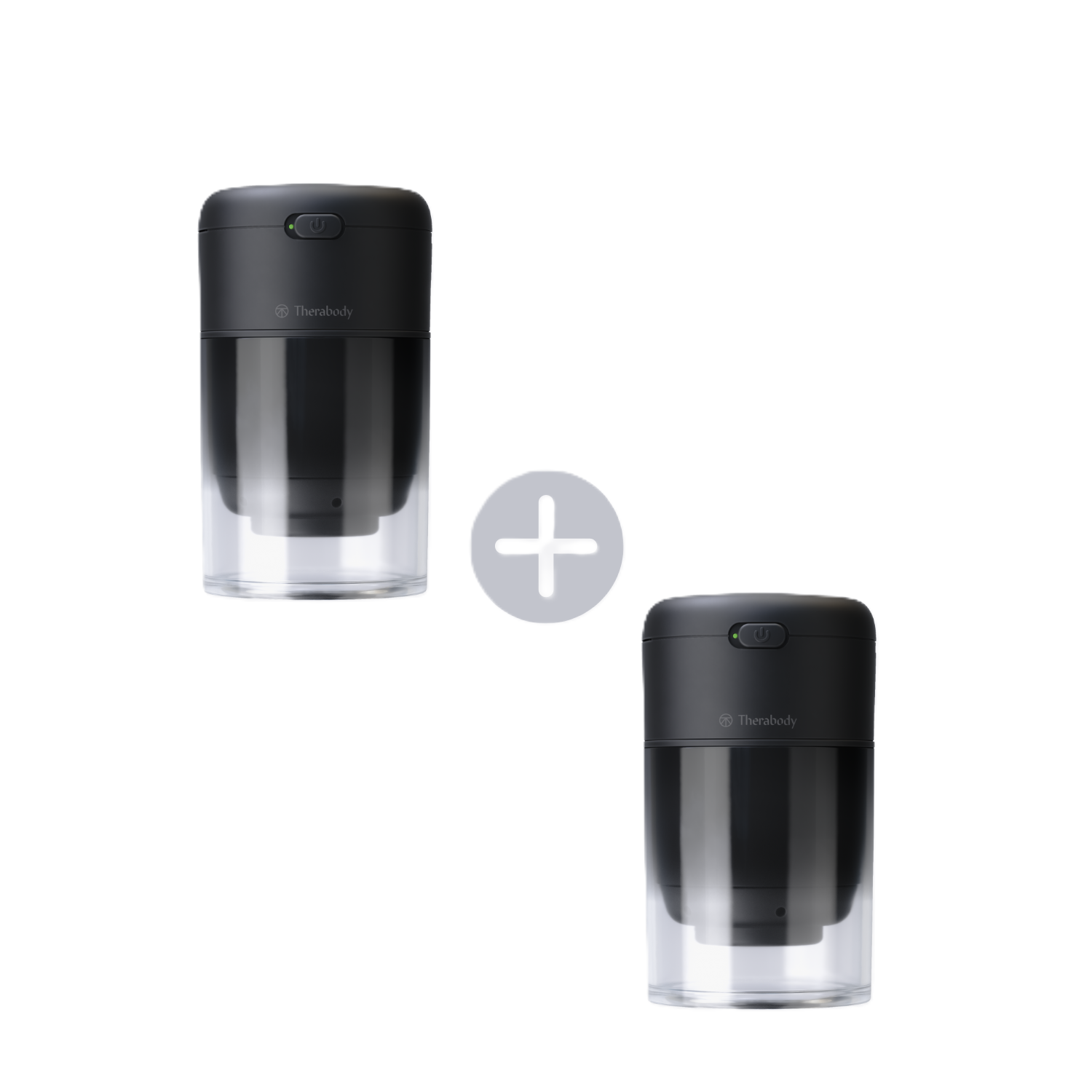 Комплект Банка TheraCup для вакуумного масажу з підігрівом та вібрацією, 2 шт