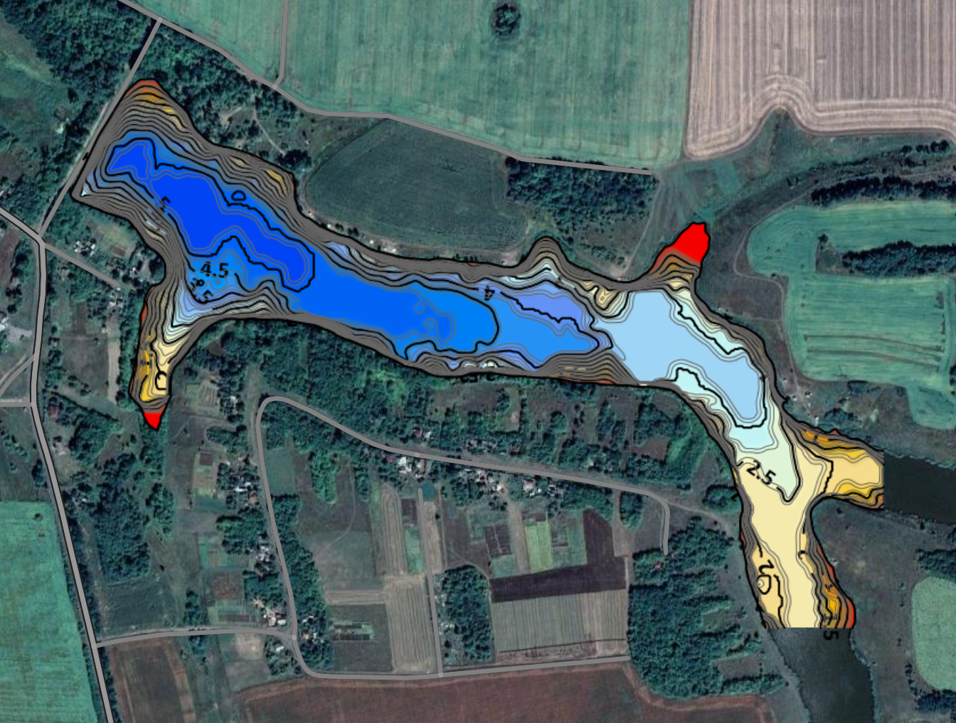 Водойма Червоний Прапор с. Княжа Долина