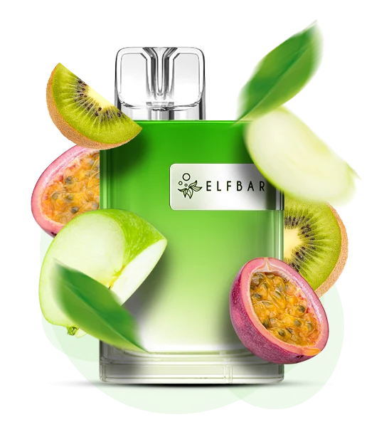 Elf Bar CR8000 Green Apple Passion Fruit Kiwi ( Зелене Яблуко Маракуя Ківі )