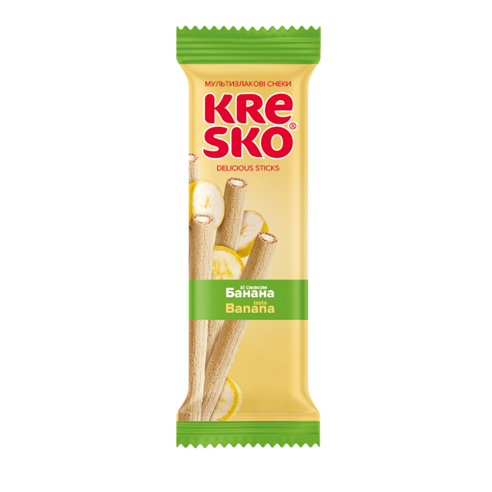 Мультизлакові палички з банановим смаком | Bâtonnets multigrains au goût de banane