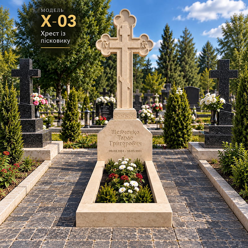 X-03 — Хрест із підставкою
