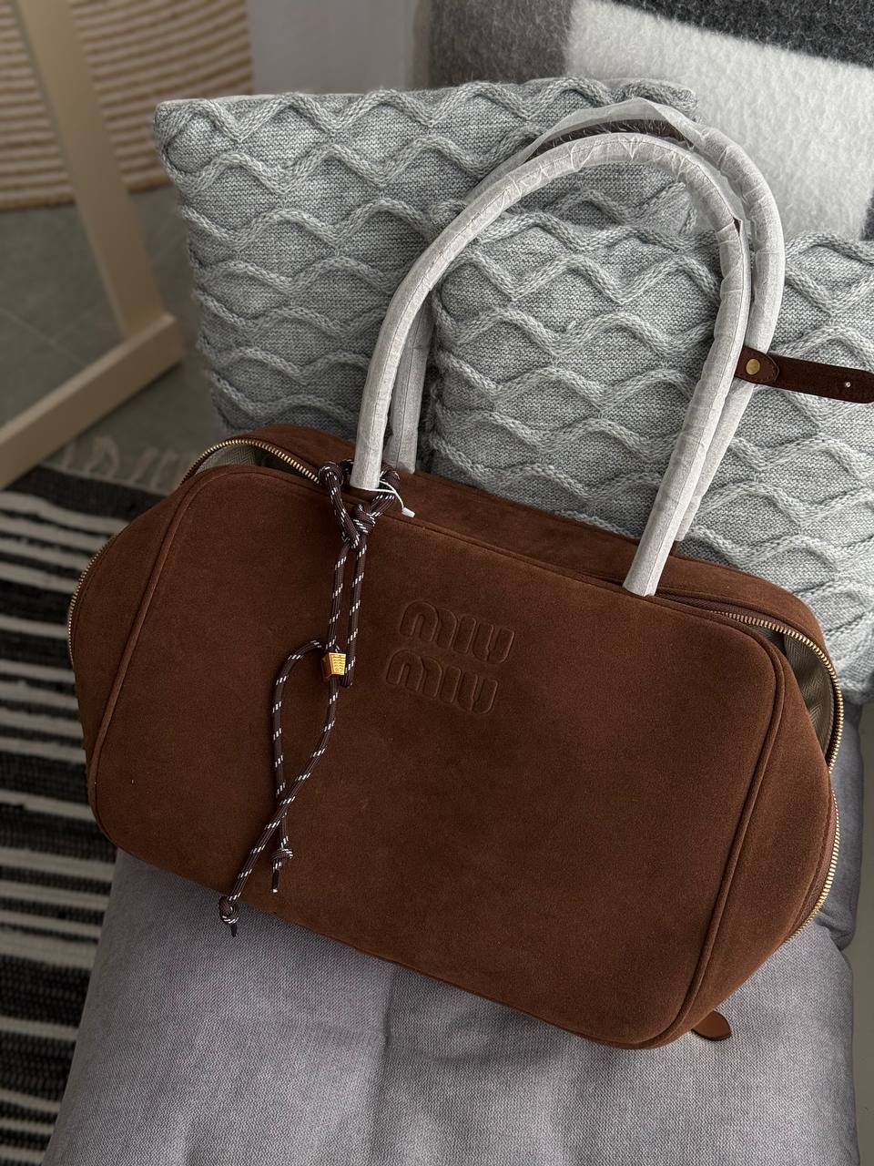 Miu Miu Suede bag