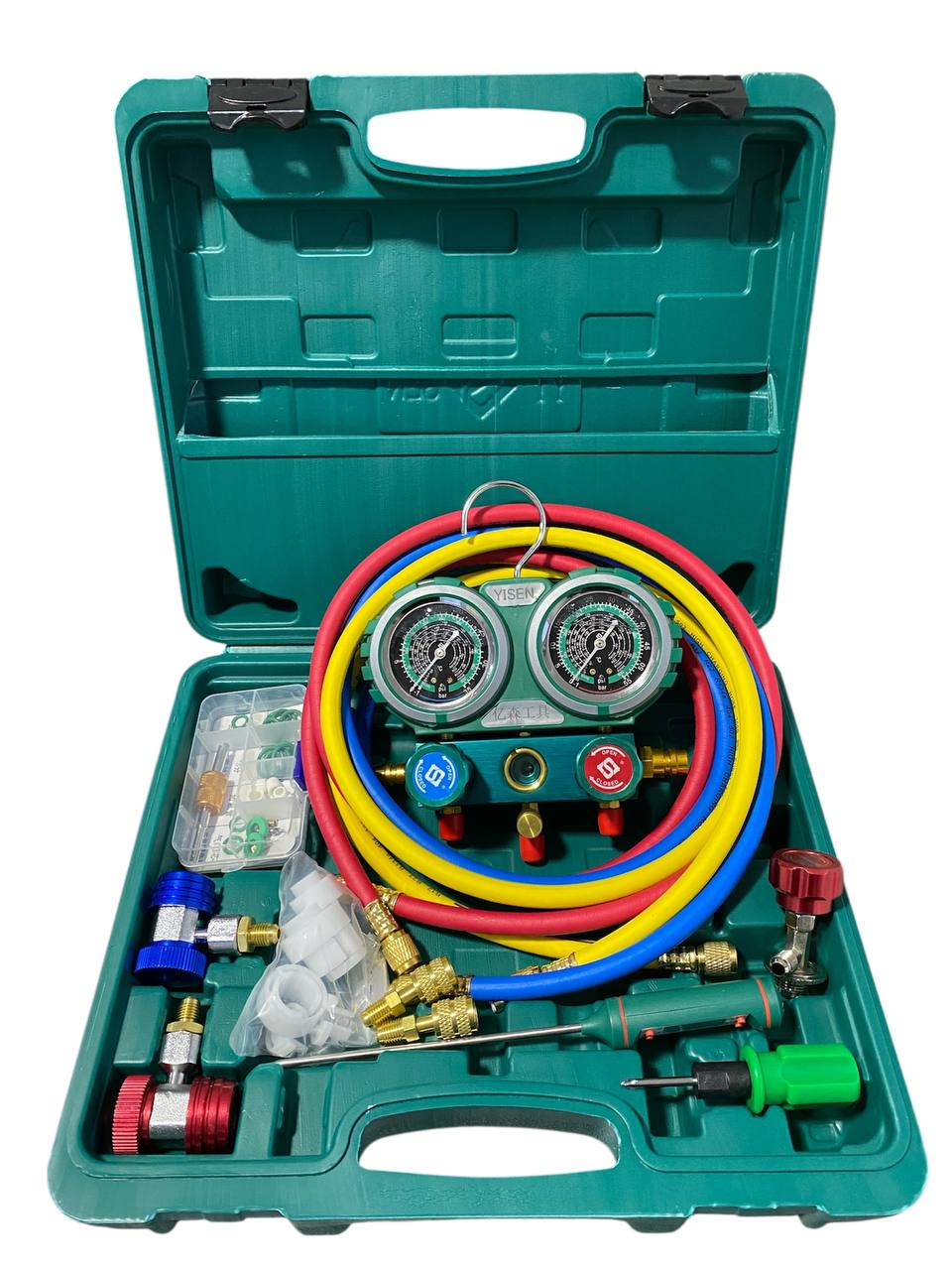 YS  89 + Манометричний 2-х вентильний колектор R410a / R22 / R134a / R404a