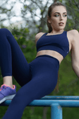 Спортивний топ для фітнесу жіночий Freever AF 2327 фіолетовий